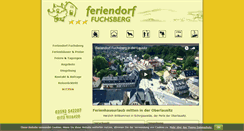 Desktop Screenshot of ferien-fuchsberg.de